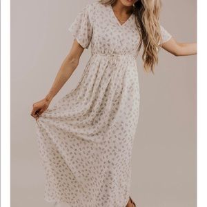 ROOLEE Ditsy Floral Maxi Dress